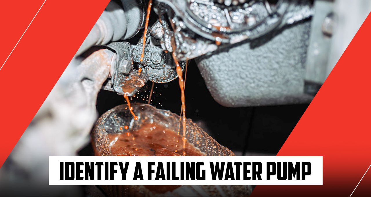 Water pump in car engine